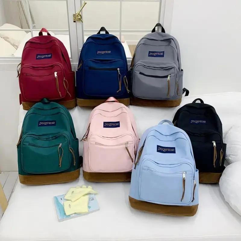JanSport Cool Backpack, with 15-inch Laptop Sleeve - Large Computer Bag Rucksack with 2 Compartments, Ergonomic Straps, Navy| 15-inch Laptop Sleeve