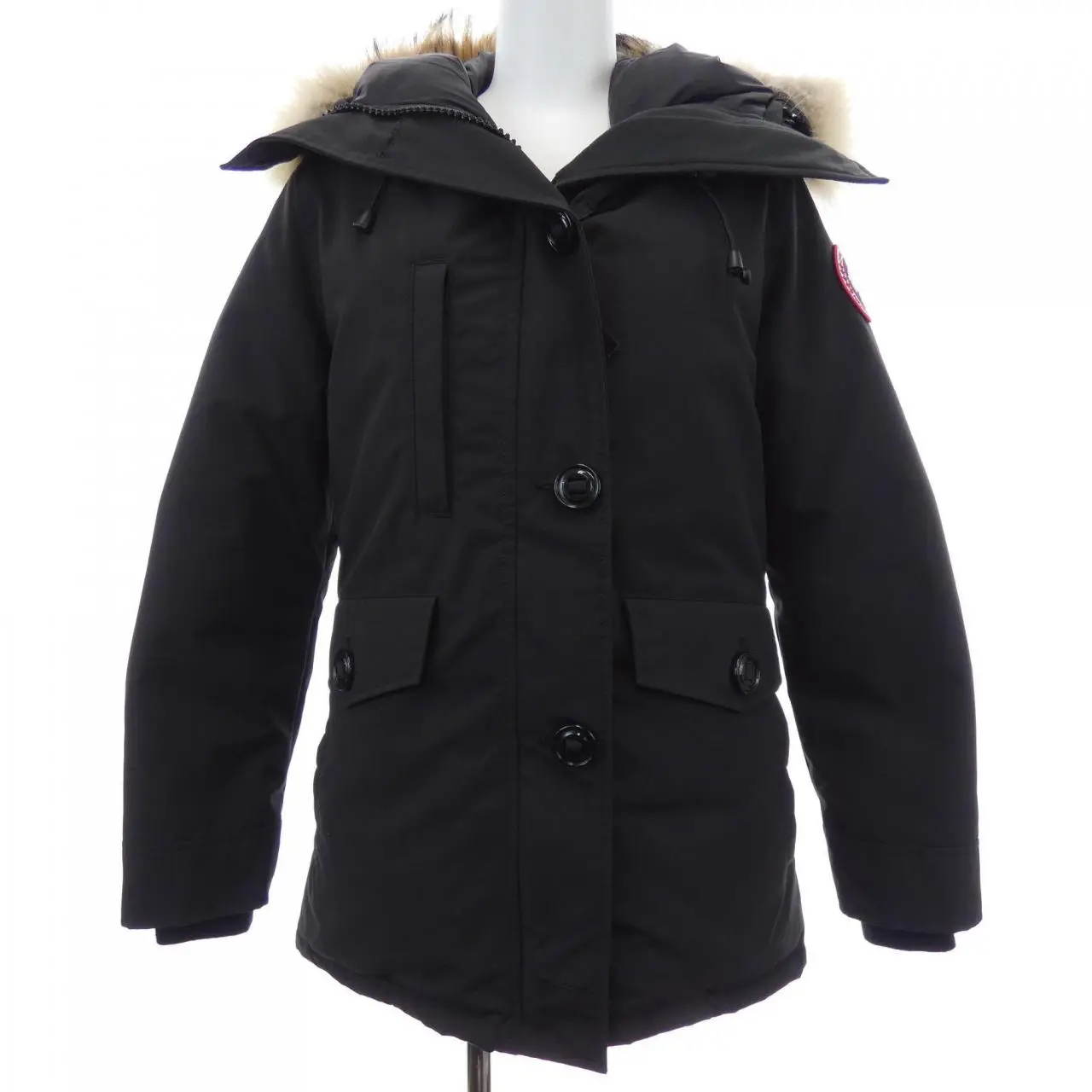 Pre-owned Canada Goose Nylon Small Leather Goods CHARLOTTE Down Jacket