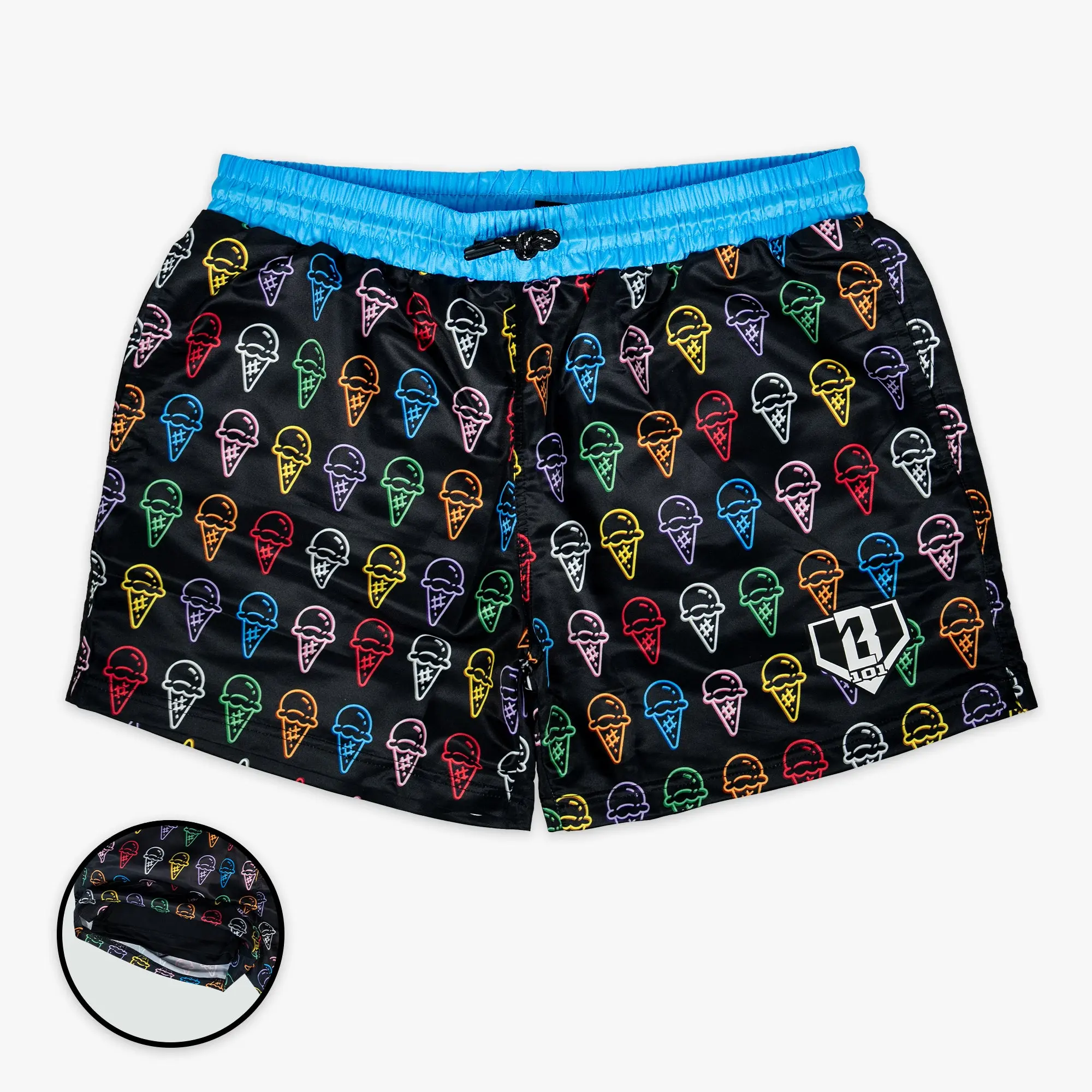 Scoops Swim Trunks with Compression Liner