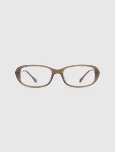 Blue Elephant JAMIE nude beige Glasses Blue Light Filtering Korean Unisex Eyewear