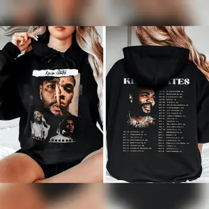 Kevin Gates 2023 Hoodie Only The Generals Tour T-Shirt Kevin Gates Merch American Rapper Sweatshirt 2023 Music Conce Hoo Hoodied Comfy Crewneck Sweatshirt