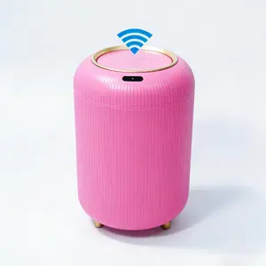 Smart Sensor Automatic Open Trash Can – Infrared sensor-activated, waterproof & compact, odor-blocking design! Perfect for bathroom, bedroom, and kitchen. Your must-have upgrade for a greener home!