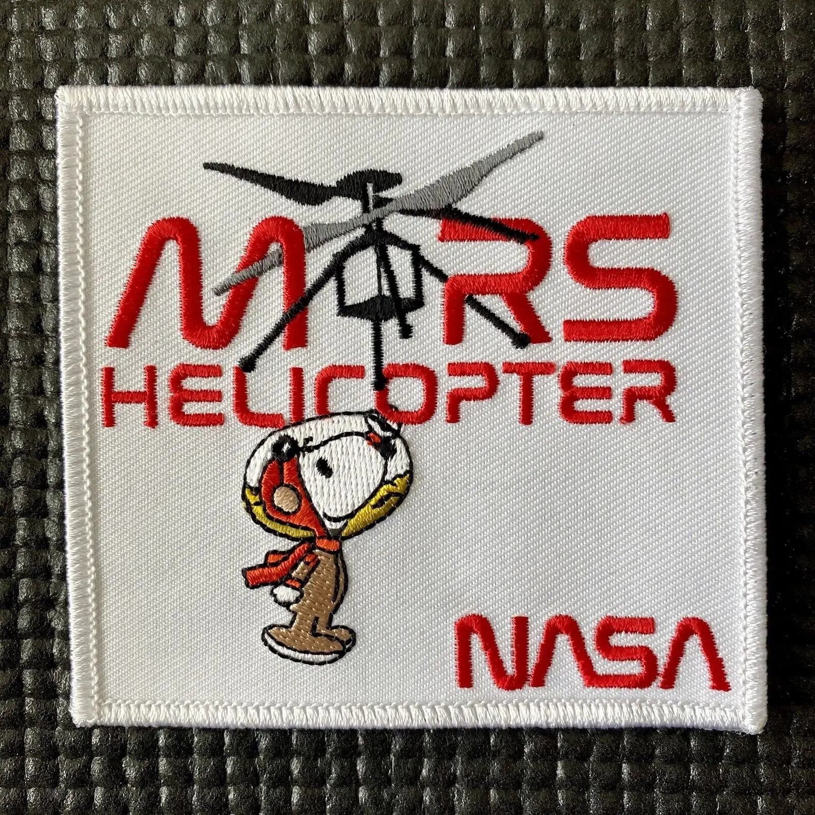 NASA JPL - PERSEVERANCE MARS 2020 HELICOPTER INGENUITY - SPACE PATCH - 3.5