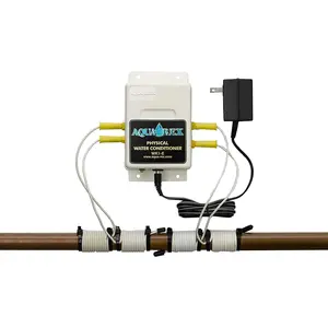 212 MAIN Aqua-Rex Water Softener - Electronic Unit for Gas Heaters on City Water, 1lb Lightweight, Easy to Install, Scale Guard