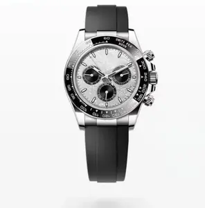 Mens Luxury DAYT0 AAA 41mm Watch with Logo - 904L Bracelet & Sapphire Crystal for Extra Durability - Waterproof