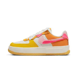 AIR FORCE 1 FONTANKA MNS WMNS "Summit White/Solar Flare/Medium Soft Pink/Hyper Pink" DX2675 100
