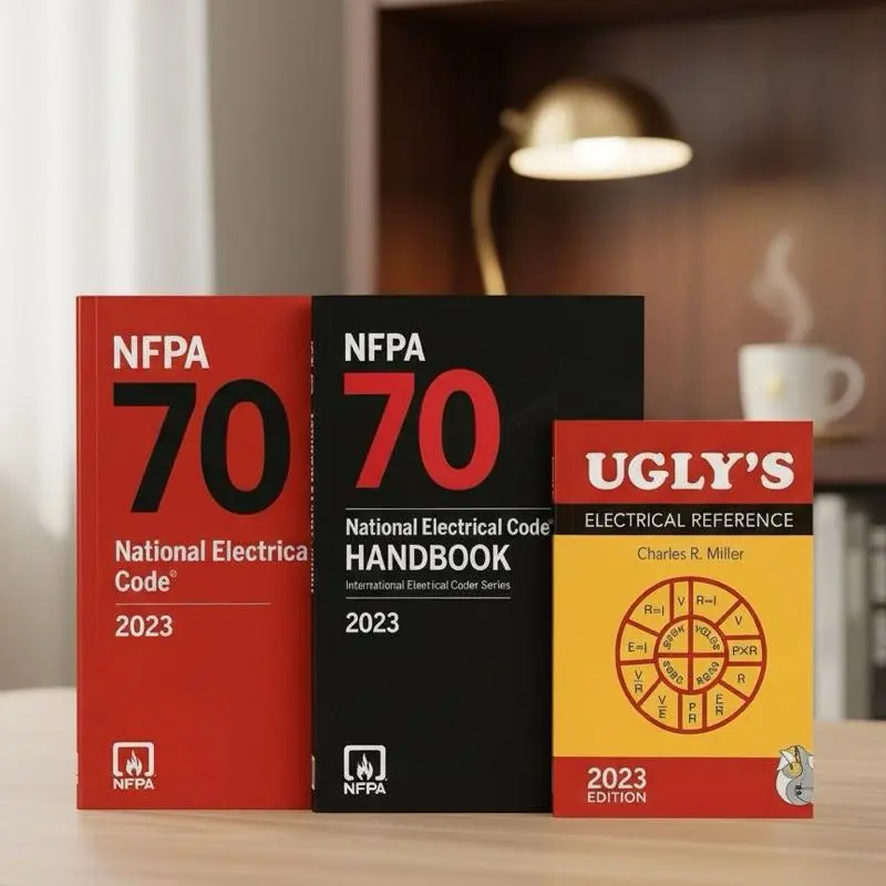 The Ultimate Electrician Kit- NEC 2023 CODEBOOK & HANDBOOK with, Ugly's Electrical Reference, & Compliance