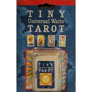 Tiny Tarot Keychain – Universal Waite Mini Deck On-the-Go, by Smith & Hanson-Roberts