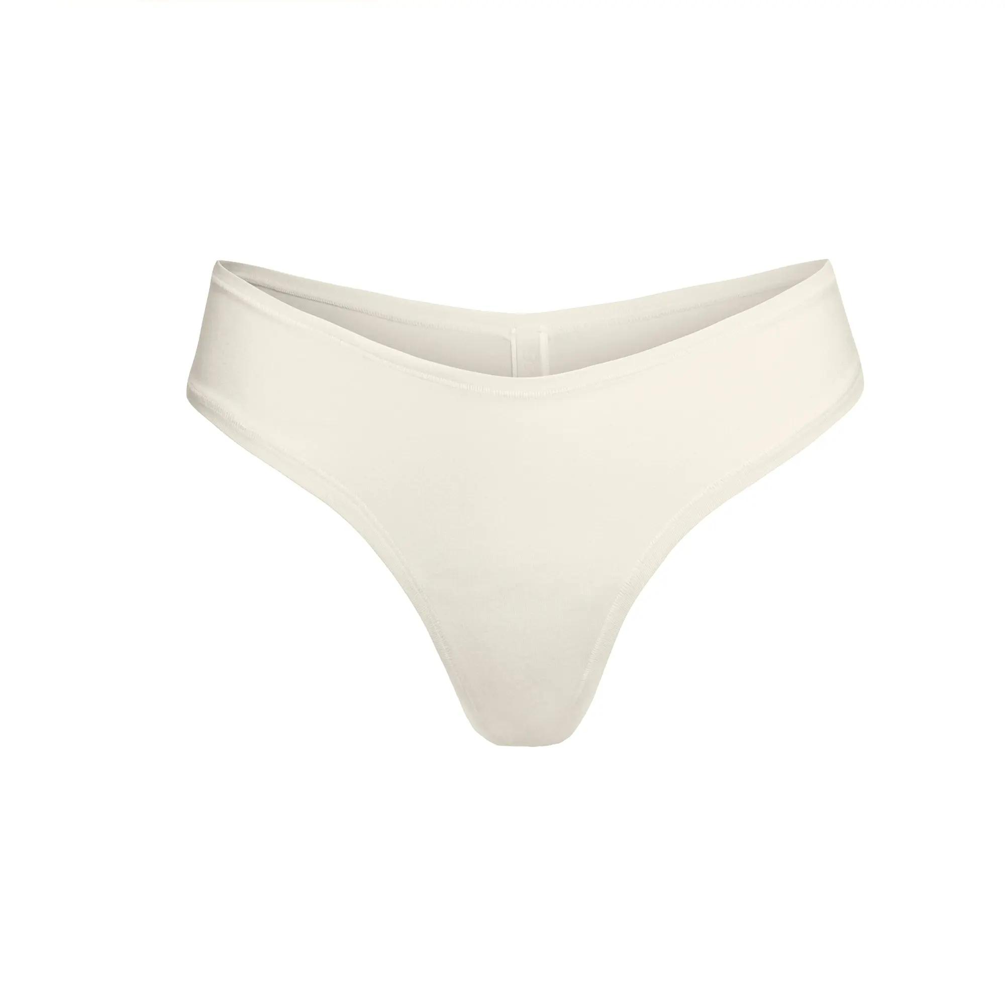 SKIMS COTTON JERSEY DIPPED THONG SKIMS COTTON JERSEY DIPPED THONG