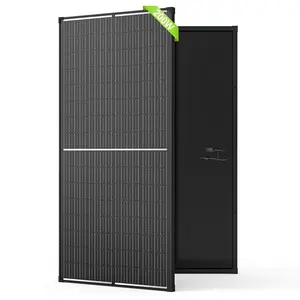 200W High Efficiency Solar Panel, 12V/24V Monocrystalline Module with 9BB Half-Cut Cell Technology, 24% Conversion Rate PV Panel for Home, RV, Boat, Marine, Farm, and Off-Grid Power Systems, TikTokShopBlackFriday