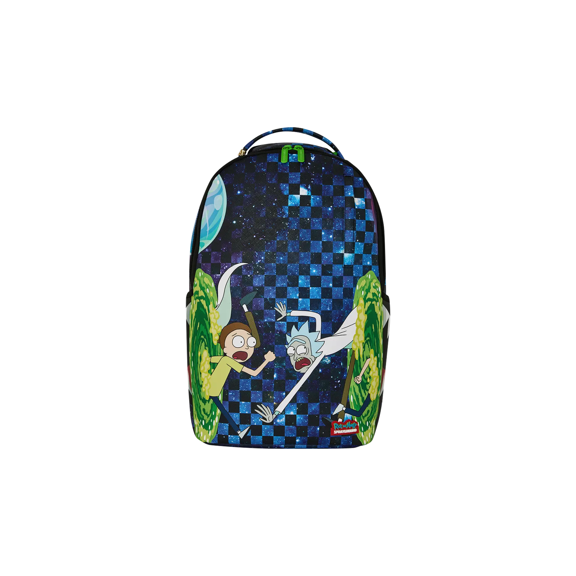 Rick And Morty Portal Jumping Backpack "Blue" B9082