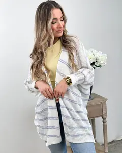 Ansley Lightweight Striped Cardigan