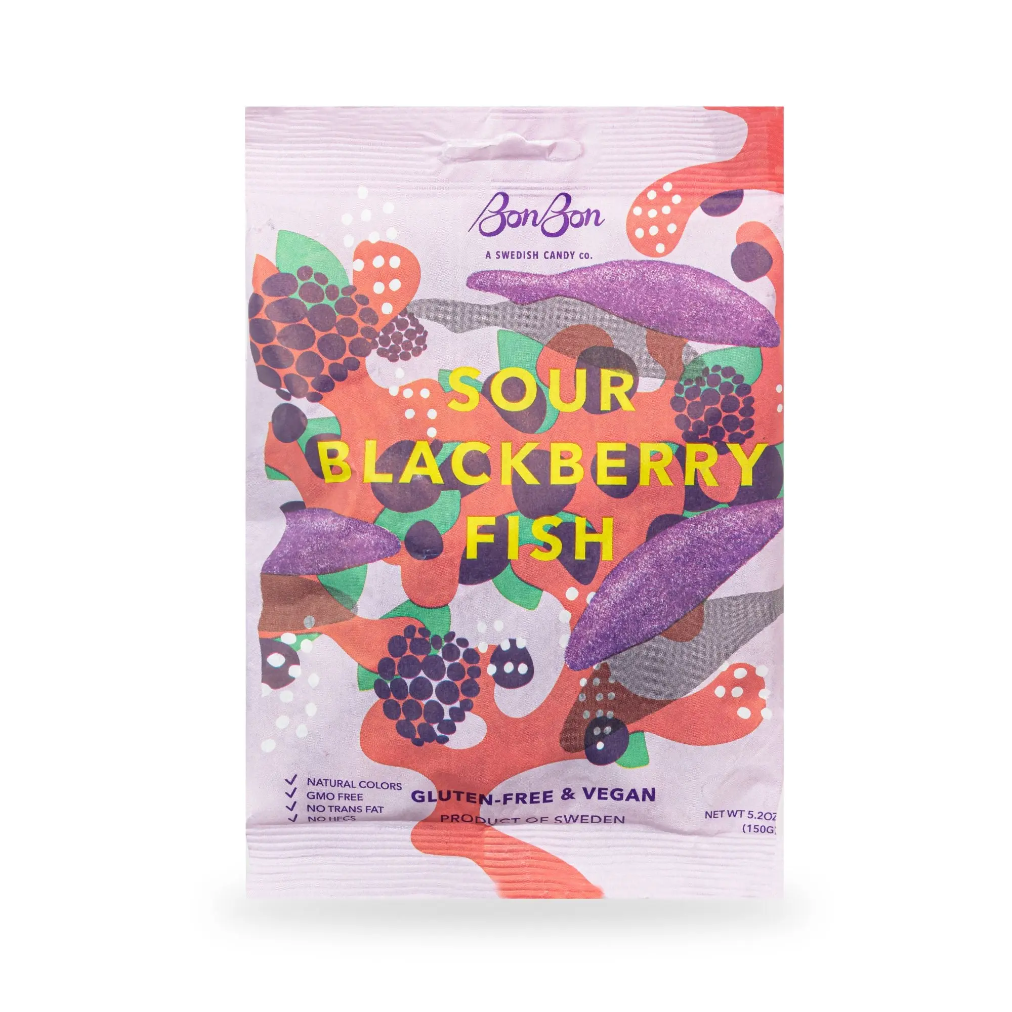 BonBon's Sour Blackberry Fish Candy BonBon's Sour Blackberry Fish Candy