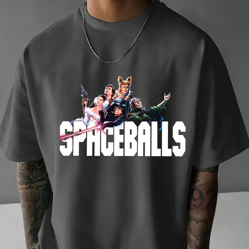 (Sale Off Up To 50%) SpaceBalls The T-Shirt, Spaceball Fan Shirt, 80s Movie Shirt, Funny Sci-Fi Movie, Short-Sleeve Unisex T-Shirt, Mel Brooks Parodye Unisex T-Shirt, Spaceballs The Sweatshirt