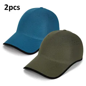 Adjustable Lightweight Breathable Polyester Baseball Cap, Unisex Casual Sun Protection Hat for Beach Fishing Hiking Outdoor Sports, Sports Outdoor Hats