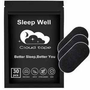 Mouth Tape Pack of 30/60/120 for 1/2/4 Month, Hypoallergenic Adhesive, Mild Tape, Sports Accessories, Black super breathable promotes restful Sleep Comfortable