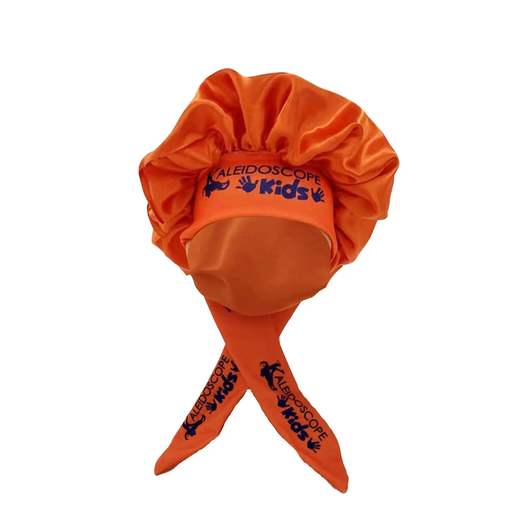 Kaleidoscope Kids Satin Bonnet - Orange