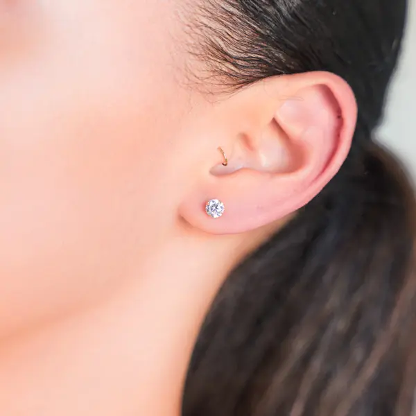 .925 Silver Stud Earrings