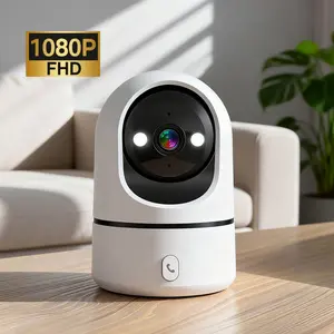 Full HD 1080P WiFi Home Monitor Camera, One Click Call For Elderly Baby Pet Security Cam#HomeSecurityCamera #SmartHomeCamera #BabyMonitor #ElderlyCareCam #PetCamera