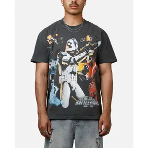 73Studio Star Wars Battlefront 2 Heavyweight T-Shirt Black Wash