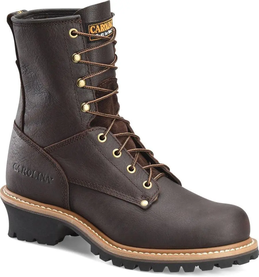Carolina Elm 8 Inch Steel Toe Logger Boot Carolina Elm 8 Inch Steel Toe Logger Boot