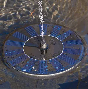 Floating Solar Fountain - Elegant Design for Indoor or Outdoor Use - High-Quality Solar Panel for Eco-Friendly Lighting