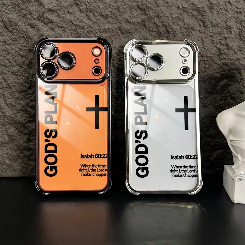 God's Plan Phone Case, Religious Style, for Samsung iPhone 17 16 15 14 13 12 11 Plus Pro Max, Bible Verse Gift. g6