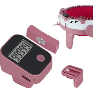 Rechargeable Knitting Machine Counter, Row Counter for Knitting, Suitable for 32, 40 and 48 , Charges  and Install Easily, Knitting Machine Accessories