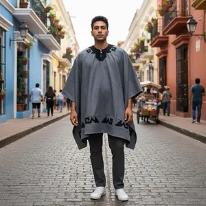 Poncho- Gaban Lana/ wool unisex to keep warm in winter weather