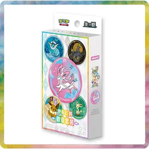 【LIVETCGO】Pokémon TCG Simplified Chinese 17.5 （CSV9.5C）Terastal Gathering Pokémon Badge Gift Box – Eevee Family Full Set