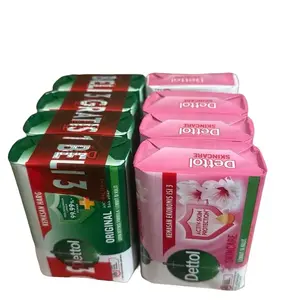Dettol Anti-Bacterial Original Soap 8  Pack 100g Each Bar for Effective Germ Protection & Fresh Skin Feel