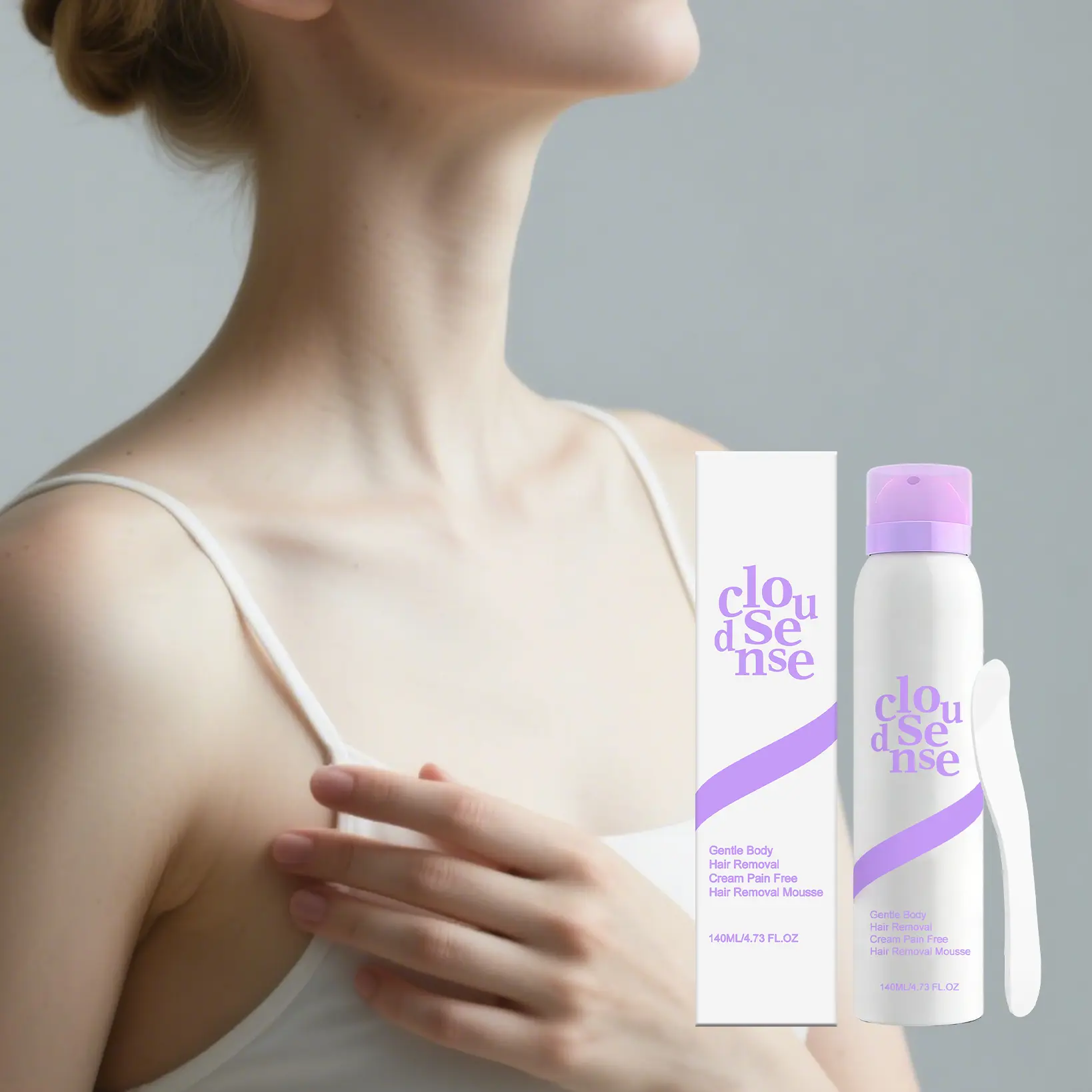 Gentle Body Care Mousse: A gentle, moisturizing, and refreshing mousse for daily body cleansing and care--Live auction