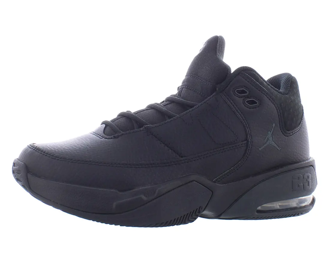 NIKE Jordan Max Aura 3 Boys' Lace-up Athletic Sneaker with Round Toe for Sports and Outdoor Play, Sneaker Shoe