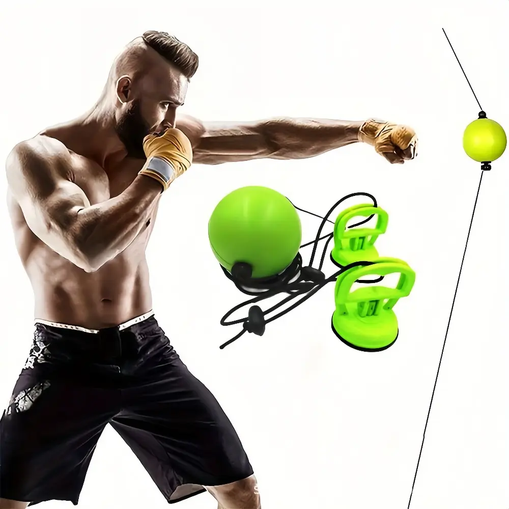 Suction Cup Hanging Speed Ball, Floating Punching Ball, Boxing Speed Trainer, Boxing Training Gear, Home Fitness Training Equipment Enhances agility and rhythm, relieves stress for adults and teens.
