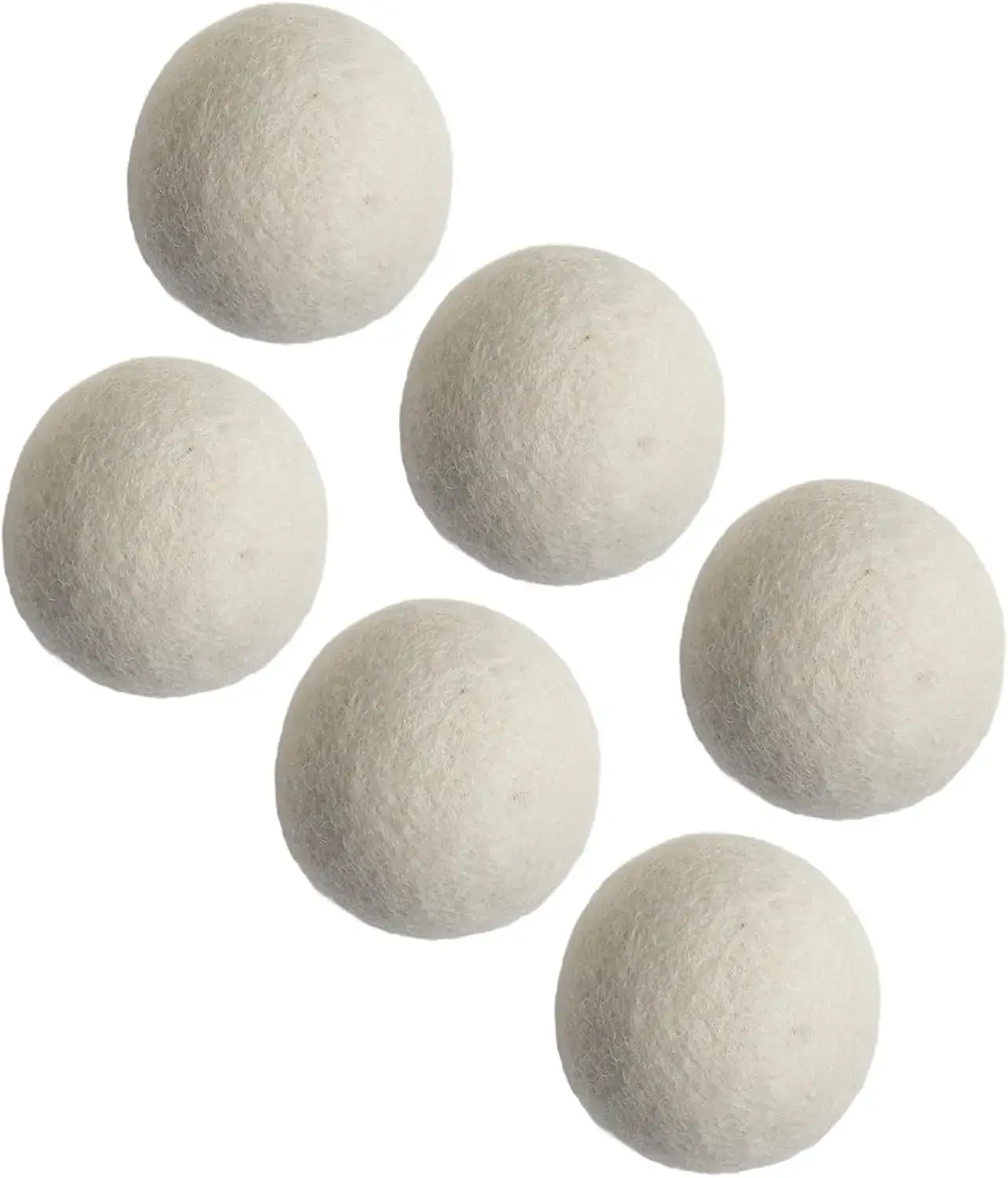 12 Pack Natural Wool Dryer Balls – Reusable Eco Laundry Balls for Faster Drying & Soft Clothes (Anti-Static Set)