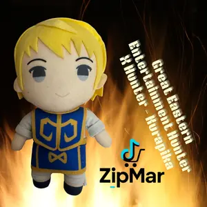 Hunter X Hunter Kurapika Plush Doll 8" Anime Collectible Stuffed Toy Figure Soft Cuddly Gift for Fans Kids Birthday Christmas Hunter×Hunter Character Plushie Anime Merch