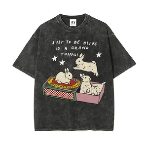 Matchbox Bunny Casual Washed T-shirt