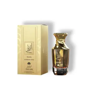 Zakat Parfums | Al Zaman Eternity | Eu De Parfum | 3.4 fl oz - 100 ml | Unisex Fragrance | Gourmand Series | Raspberry - Jasmine & White Honey