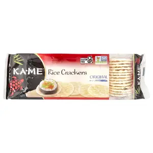 KA-ME Rice Crackers, Original, 3.5 oz (100 g)