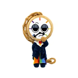 New Arrival Dandy's World Gourdy Plush Toy Halloween Game Character Soft Stuffed Plushie Doll Home Decor Gift