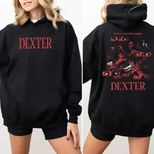 Dexter He's Got A Way With Murder Shirt, Dexter Morgan Shirt, Unisex Shirt, Hoodie, Sweatshirt, Rock Style Bootleg Tee, Unisex Sweater Pullover Tee