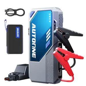 AUTOONE M4 Jump Starter 7500A Car Jumper Starter Portable, 12V Battery Jump Starter (All Gas/12L Diesel) Jump Box for Car Battery with Built-in Booster, Storage Case, LED Light, Jumper Cables