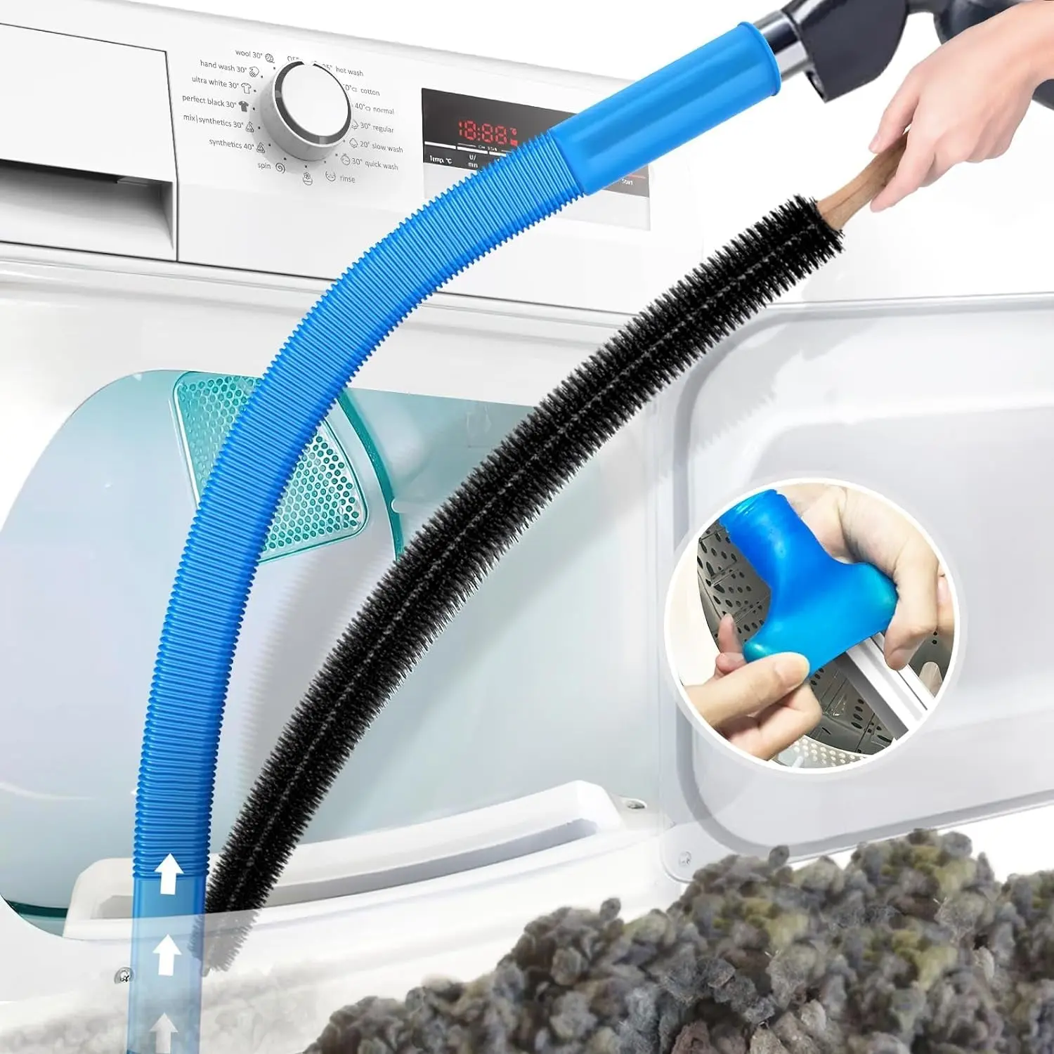 dryer duct cleaning kit