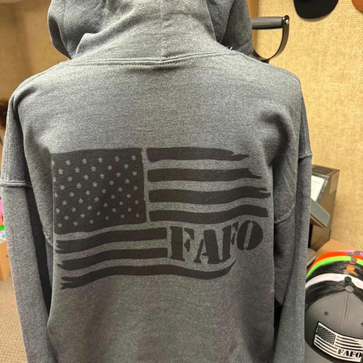 FAFO Flag Custom Hoodie