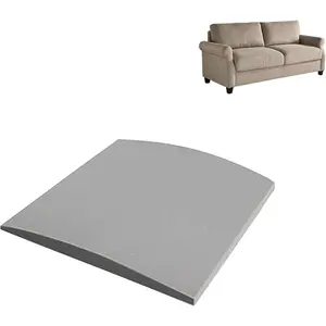 40D 22"x22" Couch Cushion Sofa Cushion Sagging Repair Curved High Density Foam Furniture Sagging Seat Sectional Loveseat Chair Couch Supporter for 1-Pack