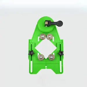 Green Suction Cup Drill Guide - Versatile Positioning Tool for Tile, Glass, Marble, Precise Drilling, Woodworking Projects, Car Dent Puller Kit