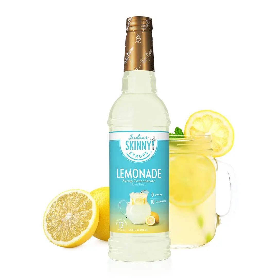 Skinny's Lemonade - Sweet Beverage Flavoring with Lemon Flavor, 0 Calories, 750ml Bottle