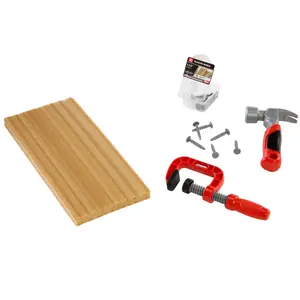 Creative Construction Hammer and Nail Set