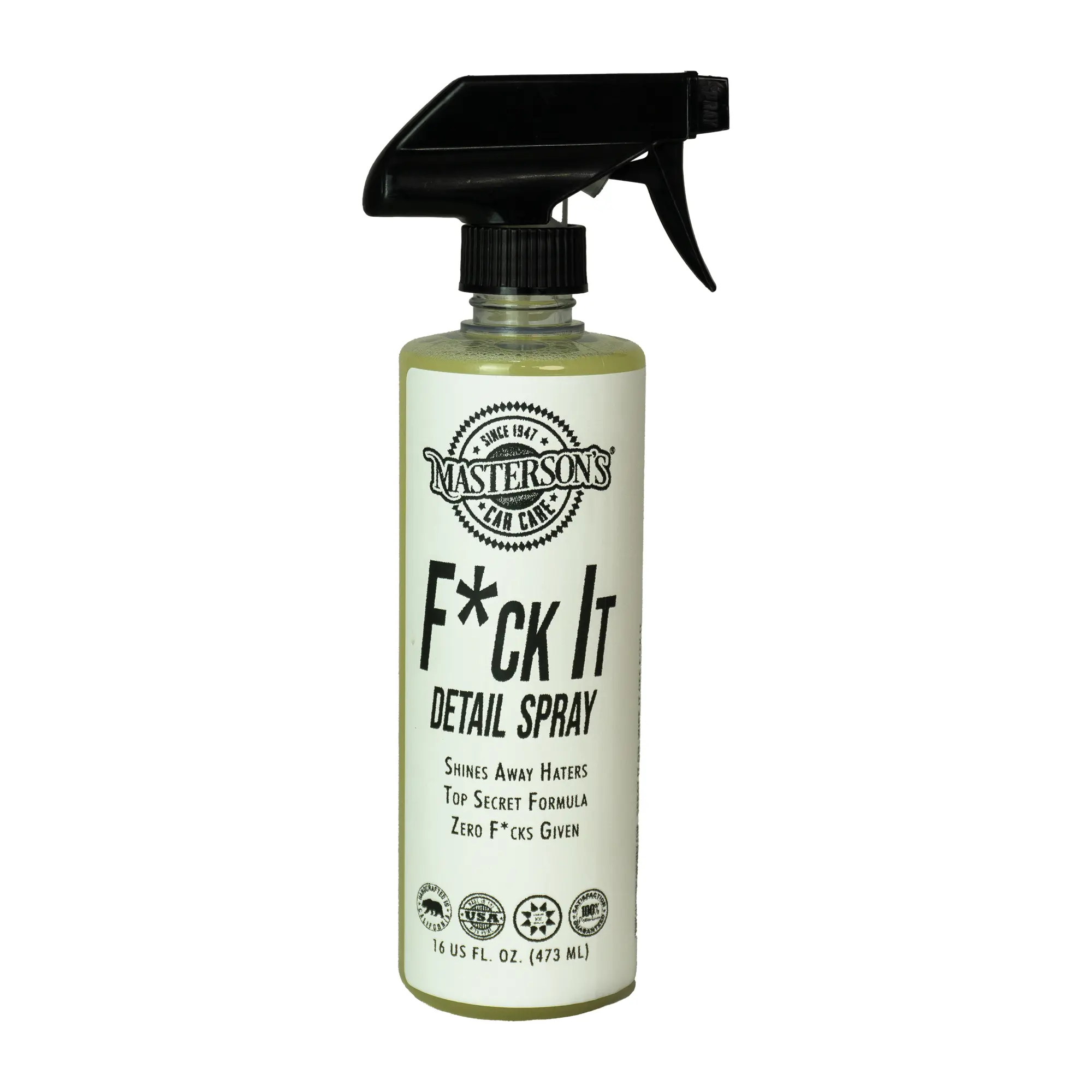 MASTERSON'S CAR CARE Easy Effortless Quick Detailer Spray - Automotive Paint Care Surface Cleaner, Polish for Instant Quick Shine, Streak-Free Finish & Touch-Ups (Limited Edition), Gloss Boost
