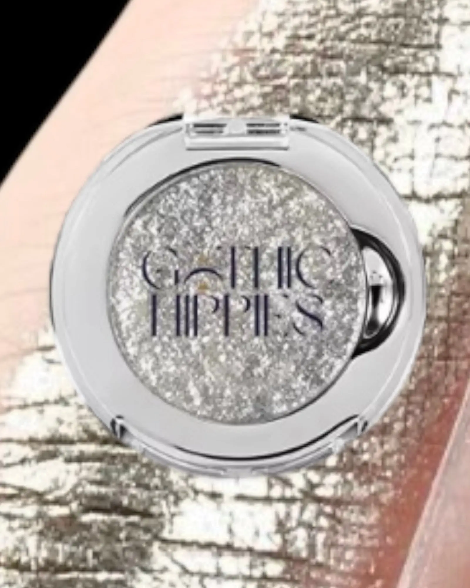 Gothic Hippies Mirror Mirror Silver Metal Eyeshadow Bold Metallic Shine for Bold Beauty Look